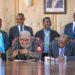Signing of the Somalia Kenya aviation agreement