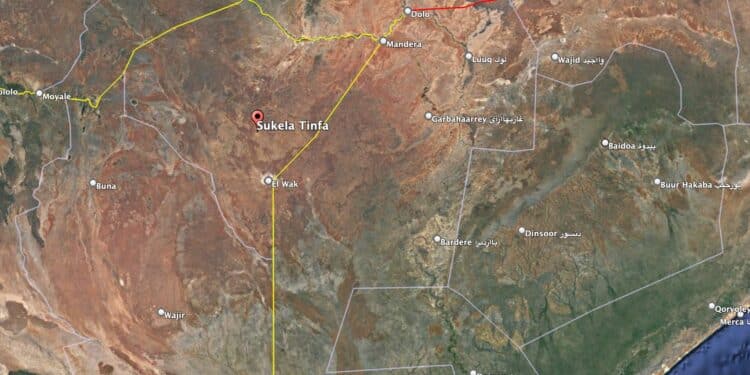 Al-Shabaab destroyed communication mast in Mandera, Kenya