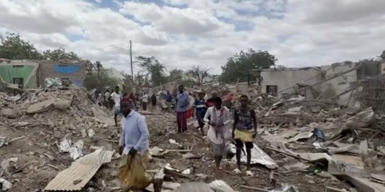 Massive explosion rocked Buloburde market, killing at least 5