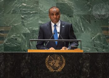 The Somali Prime Minister, Hamza Abdi Barre, addressed the United Nations General Assembly (UNGA) in New York yesterday