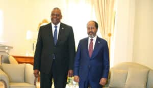 Hassan Sheikh and Lloyd Austin discussed Somalia's security