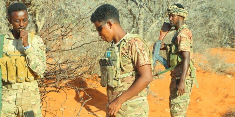 Somali army liberated El Garas