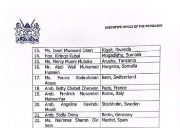 Kenya names two ambassadors to Somalia, sparks confusion