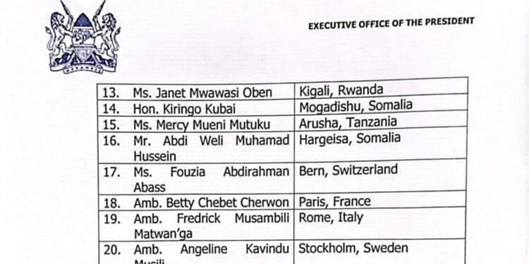 Kenya names two ambassadors to Somalia, sparks confusion