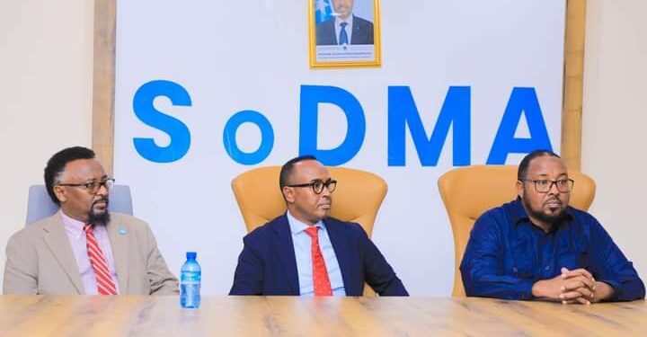 SSC-Khaatumo leader visited SoDMA during a historical visit