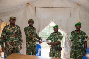 ATMIS hands over the Raga El base to Somali National Army