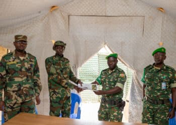 ATMIS hands over the Raga El base to Somali National Army