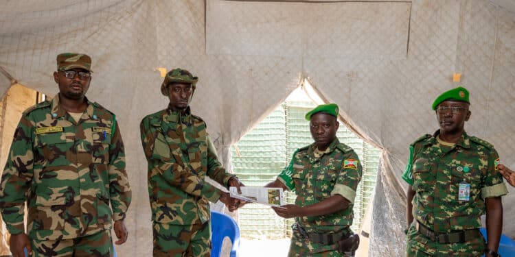 ATMIS hands over the Raga El base to Somali National Army