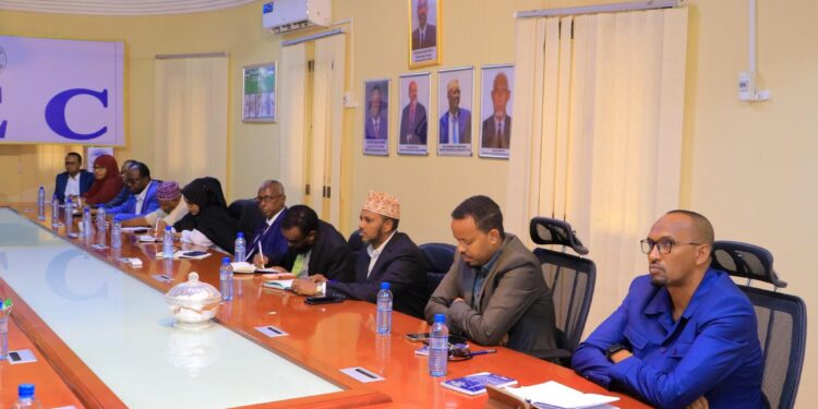 Puntland Electoral Commission met parties to discuss elections