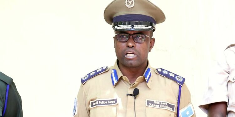 HirShabelle Police in Mogadishu