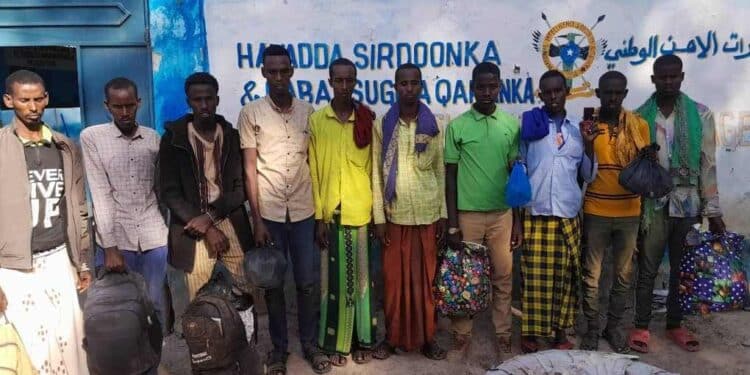 Al-Shabab Members Captured in Beledweyne