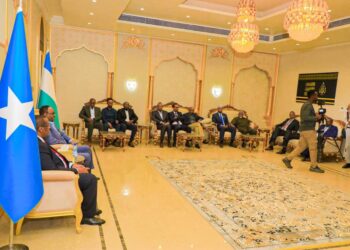 President Deni of Puntland