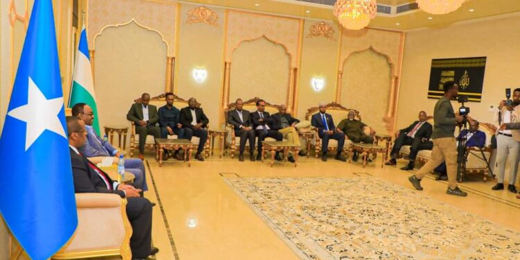 President Deni of Puntland