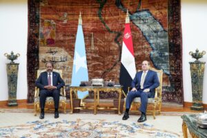 President Mohamud's Egypt Visit
