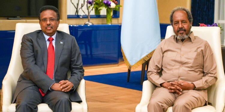 Farmaajo, after meeting Redwan Hussein