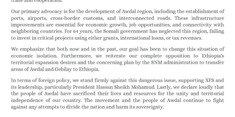 Awdal State Movement