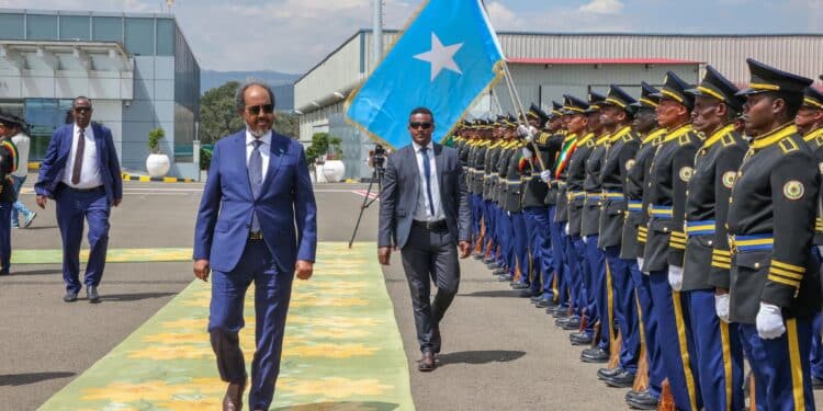 President Hassan Sheikh Somalia Ethiopia