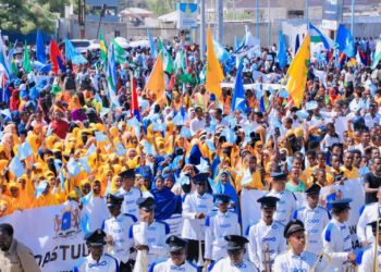 Mogadishu Somalia Constitutional Demo