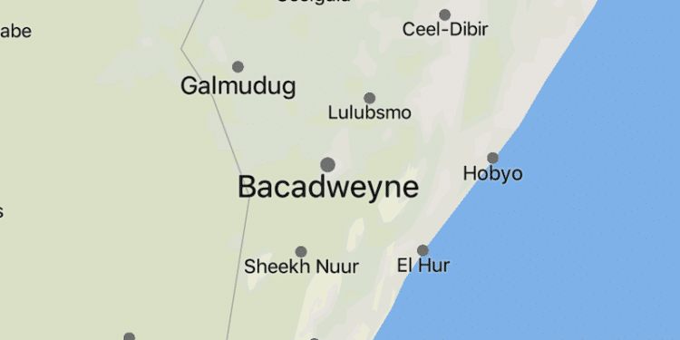 SNA Bacadweyne Caad Camaara Somalia Al-Shabab