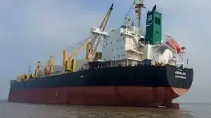 MV Abdullah before Puntland Somalia