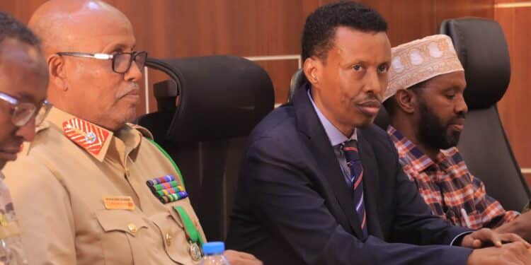 NSA Hussein Moalim at ONS in Villa Somalia