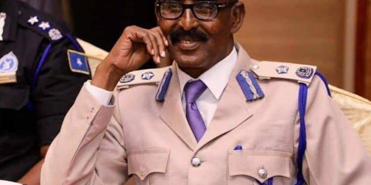 Adan Omar Ahmed Somali Police Somalia Mogadishu