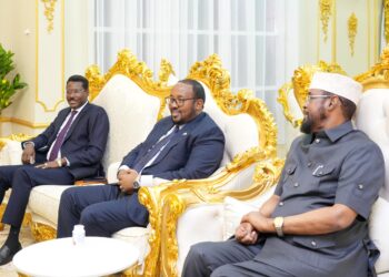 SSC-Khatumo leader in Mogadishu Somalia