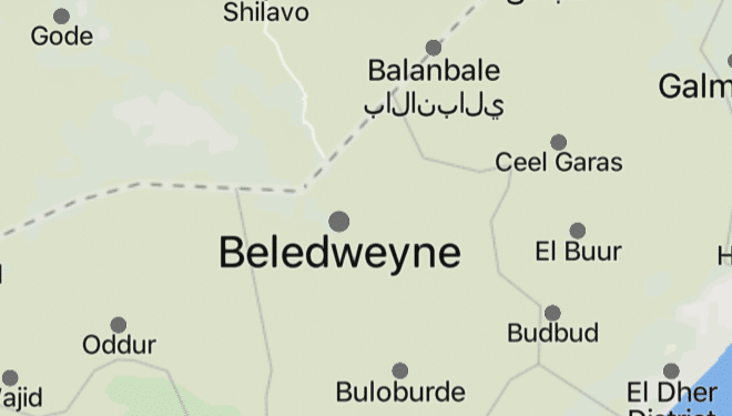 Al-Shabab ATMIS base Beledweyne, Somalia