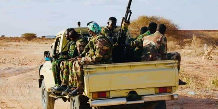 Clan militia Dhusamareb GalMudug Somalia