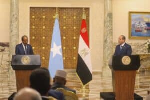Somalia Egypt defense agreement Ethiopia