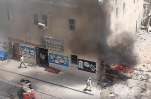 Al-Shabab attack in Mogadishu Somalia