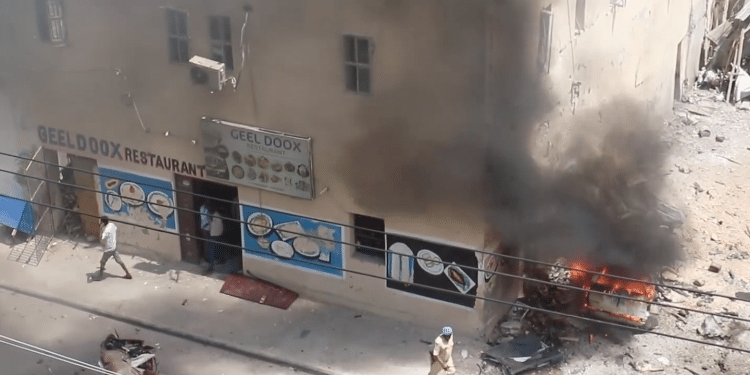 Al-Shabab attack in Mogadishu Somalia
