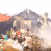 Fire by Al-Shabab in Tabeelaha Sheikh Ibrahim in Mogadishu Somalia