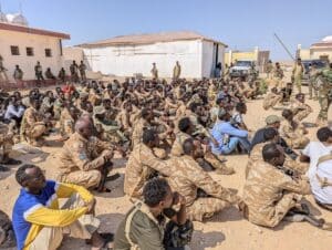 PSF joining the Puntland forces
