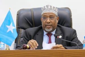 Aden Madobe FGS parliament Somalia