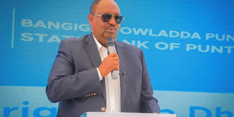 Puntland President Deni Somalia currency