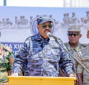 Said Abdullahi Deni, who called the Galkayo operation a message to those threatening Puntland
