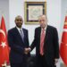 President Erdogan receives Abdulkadir Mohamed Nur at his office in Ankara in June 2025