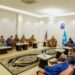 President Deni meets AFRICOM special operations commander Major General Claude Tudor in Bosaso Puntland