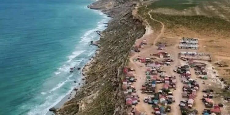 The fishing village of Garmaal on Puntland's Nugaal coast, where a drone strike killed four men this week.
