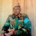 General Jimale Jama Takar in uniform as commander of the Danab force based at the Ligle camp in Garowe