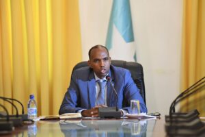 Hassan Ali Khaire, who warned the Galkayo weapons run shows Hassan Sheikh working toward civil war