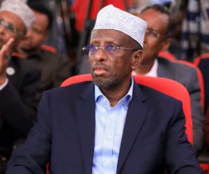 Sheikh Sharif Sheikh Ahmed, who condemned the Tookiyo demolitions and called on Mogadishu to stand together against them