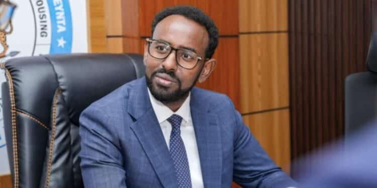 Somalia public works minister Ayuub Ismaaciil Yuusuf, who announced the federal road and bridge project for Hargeisa