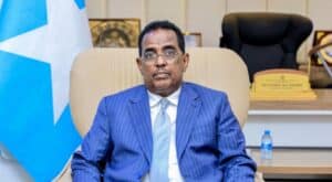 Interior Minister Ali Yusuf Hosh, facing a no-confidence motion submitted by members of the House of the People