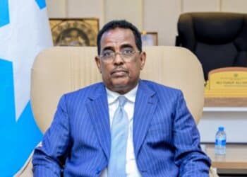 Interior Minister Ali Yusuf Hosh, facing a no-confidence motion submitted by members of the House of the People