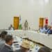 President Said Abdullahi Deni chairs the Bari region security meeting in Bosaso on 1 September 2026, with Puntland ministers, MPs, commanders and the regional and district administrations around the table