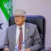 President Irro speaking before the Somaliland flag, days before offering up to two thousand soldiers to the American led stabilisation force in Gaza