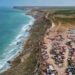 The Puntland coastline where the hijacked tanker Eureka has been held at anchor with its crew since May