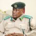 Taliye Shub, General Mahad Abdirahman Aden, in Somali Custodial Corps uniform, the commander whose Doolow house was struck on 3 September